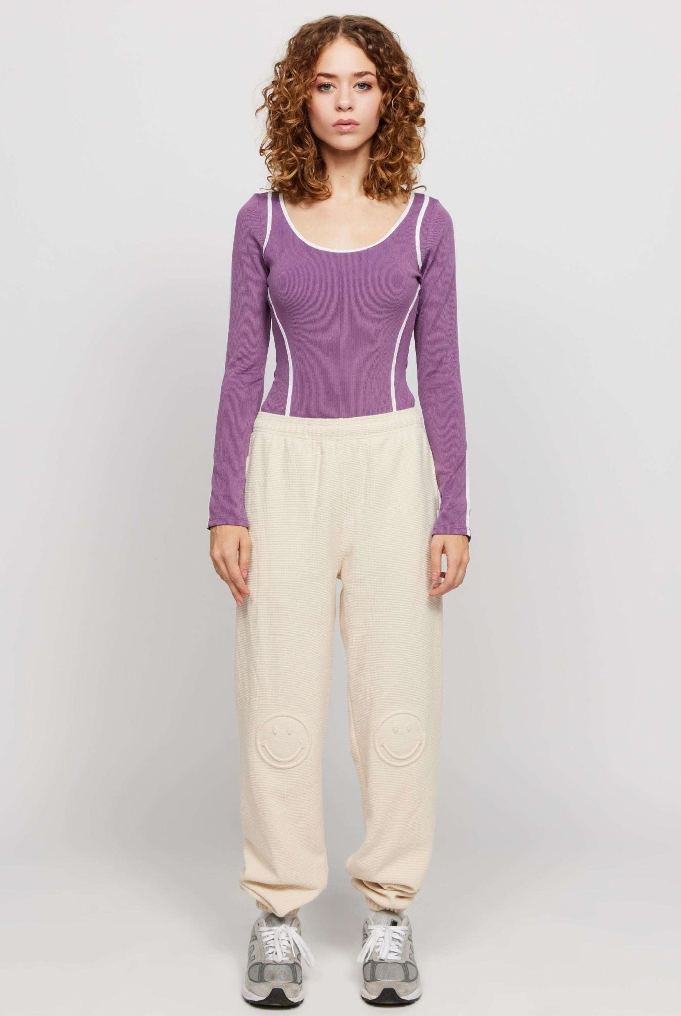 Shop Samii Ryan Samii Ryan The Royals Ribbed Bodysuit Bodysuit for women – premium loungewear and festival fashion at Spoiled Brat