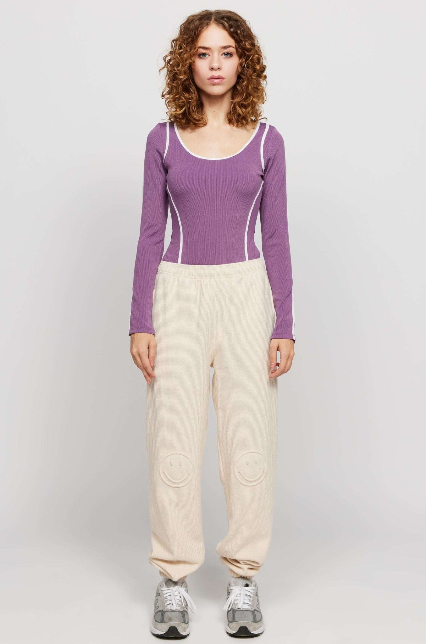 Shop Samii Ryan Samii Ryan The Royals Ribbed Bodysuit Bodysuit for women – premium loungewear and festival fashion at Spoiled Brat