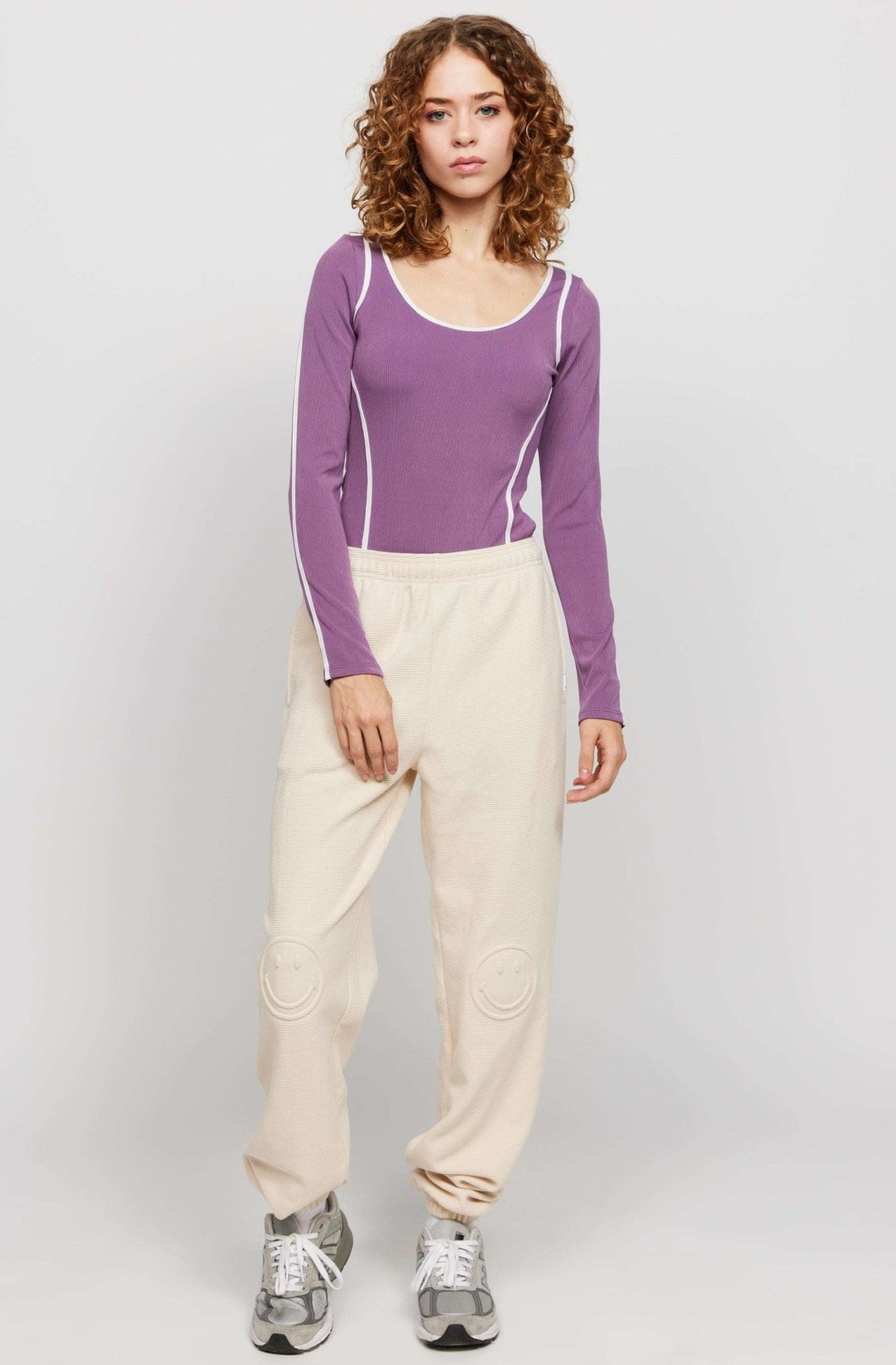 Shop Samii Ryan Samii Ryan The Royals Ribbed Bodysuit Bodysuit for women – premium loungewear and festival fashion at Spoiled Brat