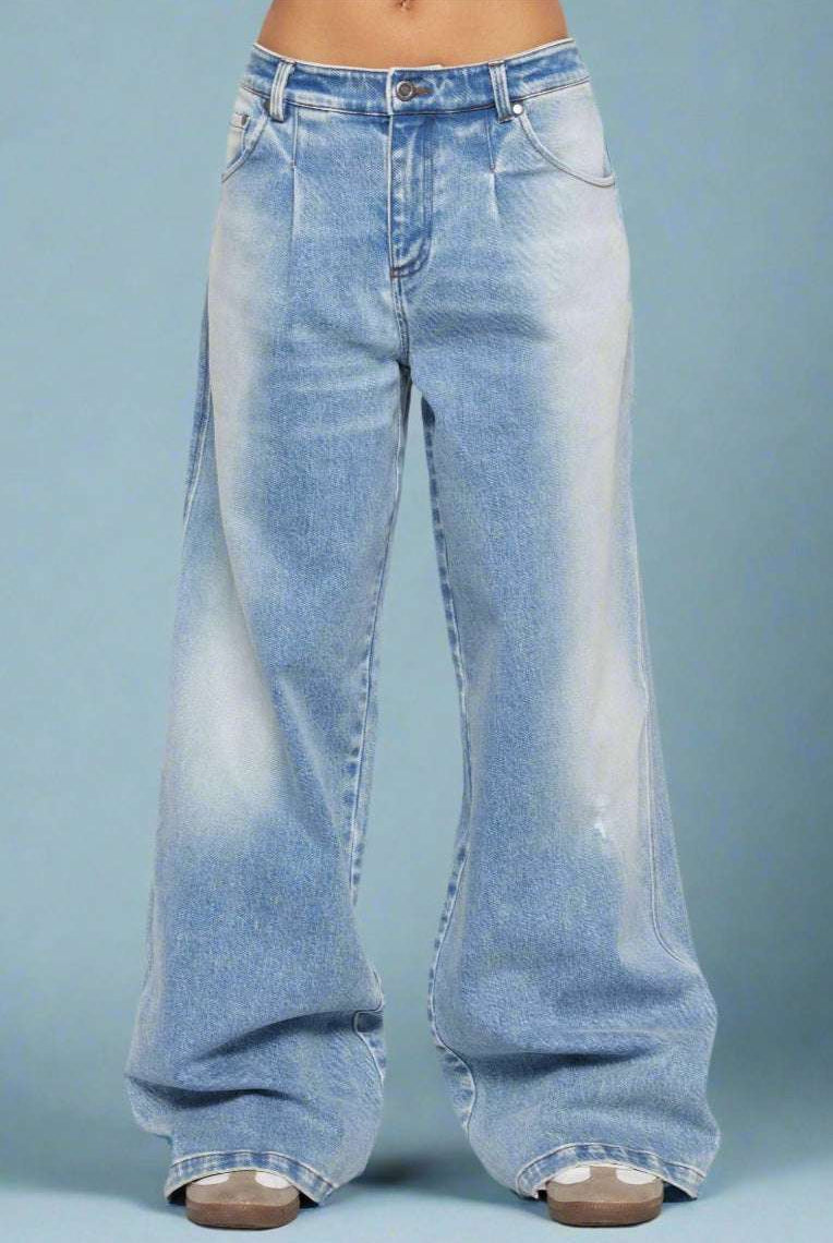 Shop Samii Ryan Samii Ryan x Smiley® Denim Jeans MOM Jeans for women – premium loungewear and festival fashion at Spoiled Brat