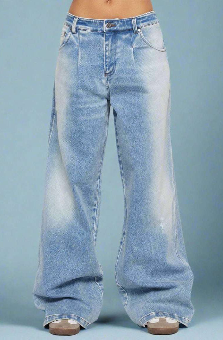 Shop Samii Ryan Samii Ryan x Smiley® Denim Jeans MOM Jeans for women – premium loungewear and festival fashion at Spoiled Brat