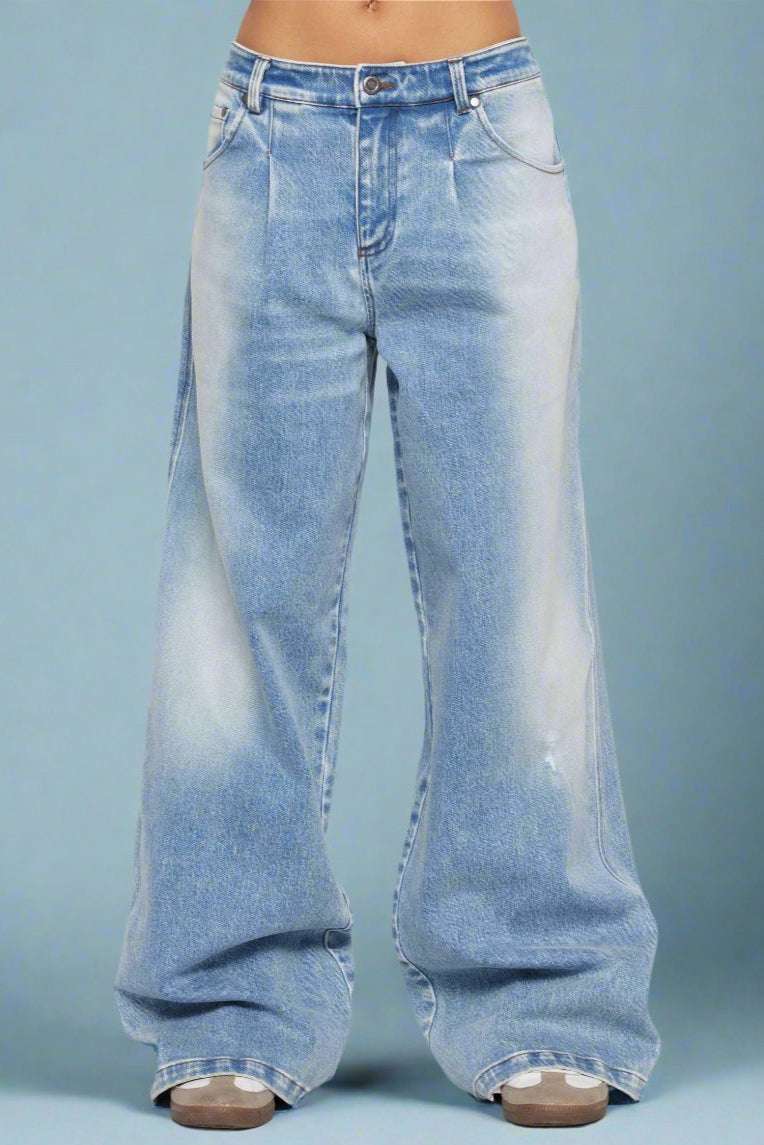 Shop Samii Ryan Samii Ryan x Smiley® Denim Jeans MOM Jeans for women – premium loungewear and festival fashion at Spoiled Brat