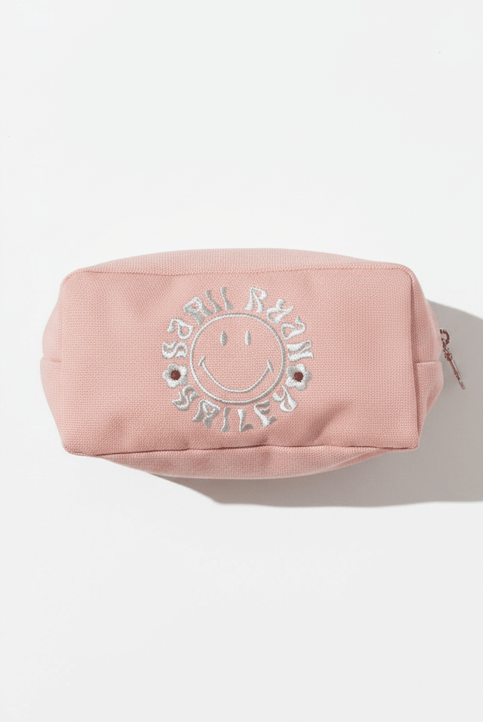 Shop Samii Ryan Samii Ryan x Smiley® Find Positivity Makeup Bag Cosmetic Case for women – premium loungewear and festival fashion at Spoiled Brat