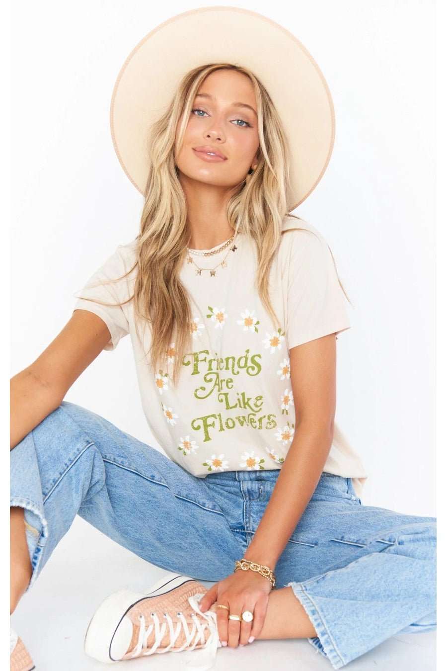 Show Me Your Mumu Thomas Friends Like Flowers Tee T-Shirt by Show Me Your Mumu as seen on celebrities