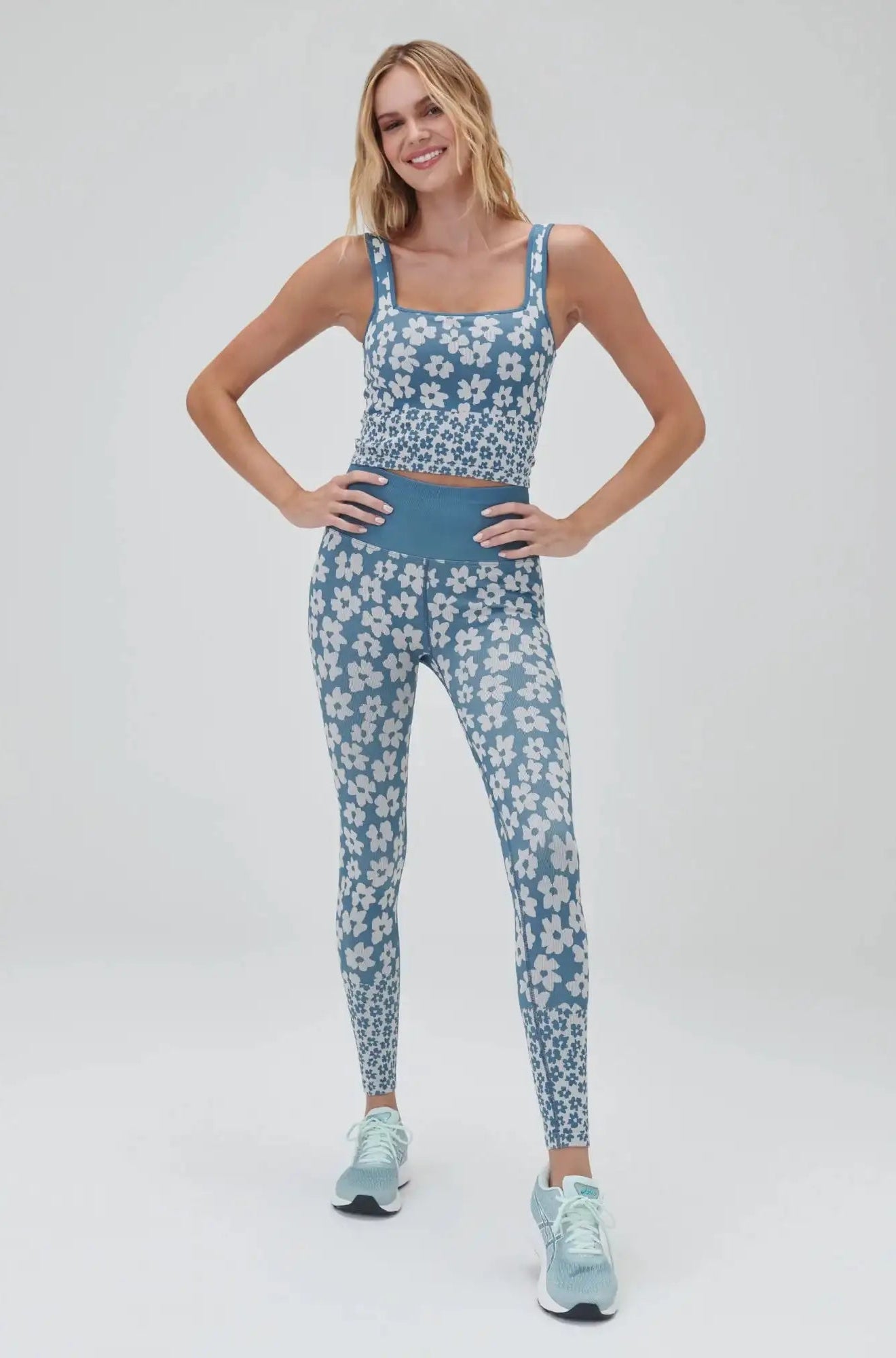 Shop Spiritual Gangster Spiritual Gangster Amara Jacquard Longline Sports Bra as seen on Whitney Port Cropped Top for women – premium loungewear and festival fashion at Spoiled Brat