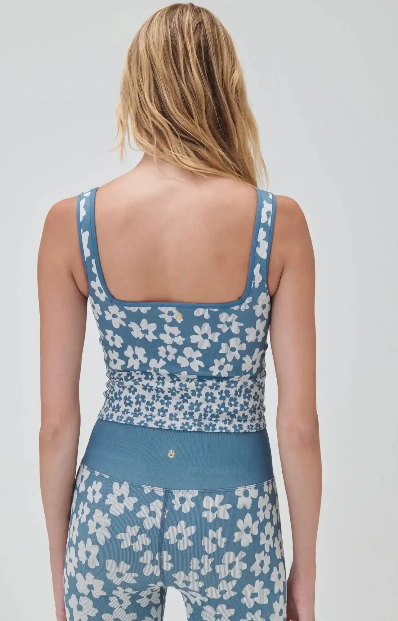 Spiritual Gangster Amara Jacquard Longline Sports Bra as seen on Whitney Port Cropped Top by Spiritual Gangster as seen on celebrities