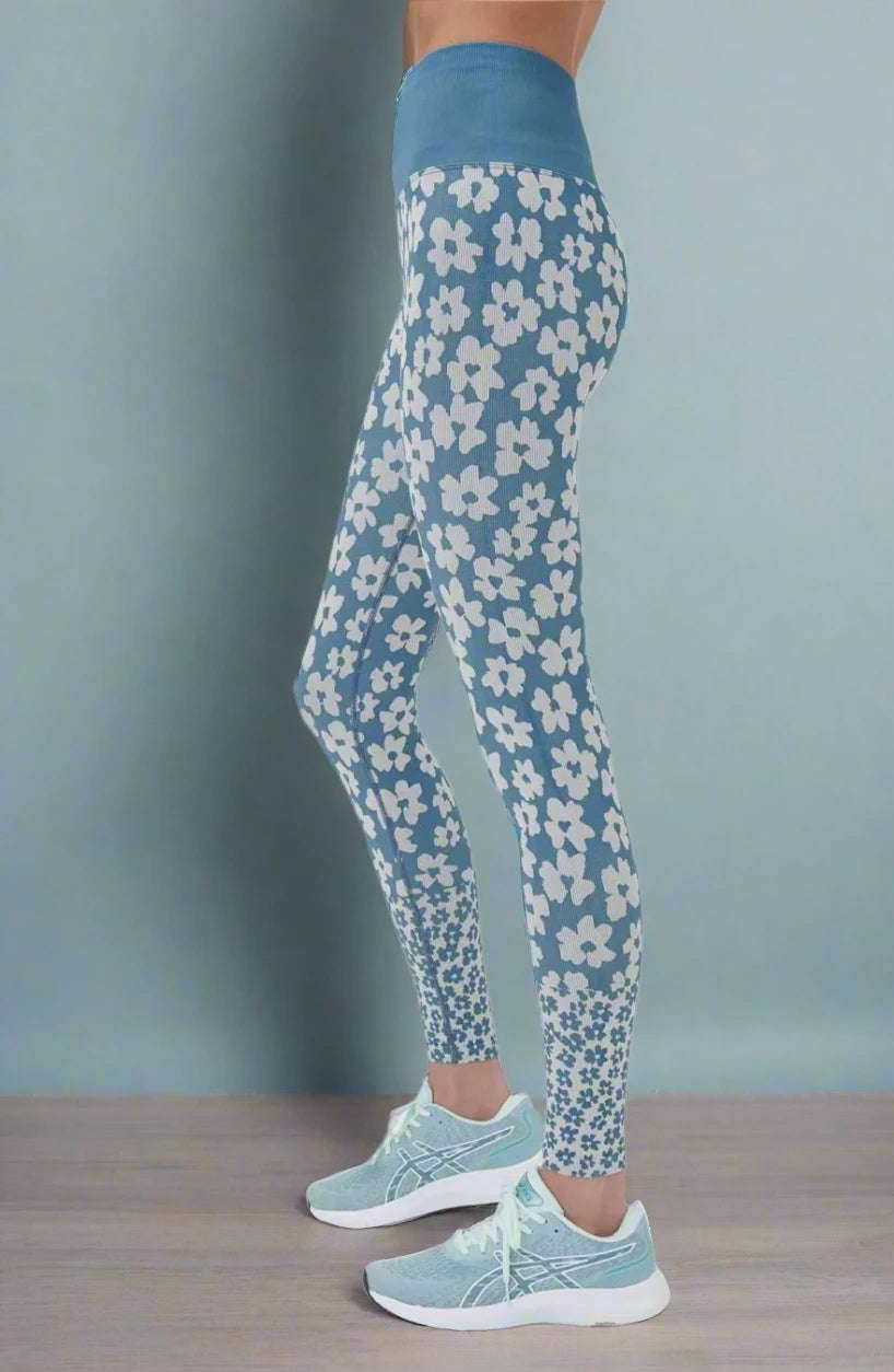 Spiritual Gangster Love Sculpt Jacquard Leggings as seen on Whitney Port Leggings by Spiritual Gangster as seen on celebrities