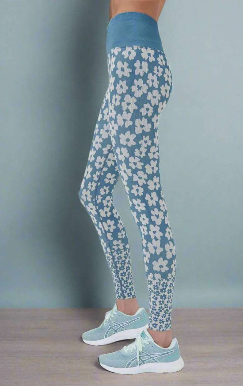 Shop Spiritual Gangster Spiritual Gangster Love Sculpt Jacquard Leggings as seen on Whitney Port Leggings for women – premium loungewear and festival fashion at Spoiled Brat