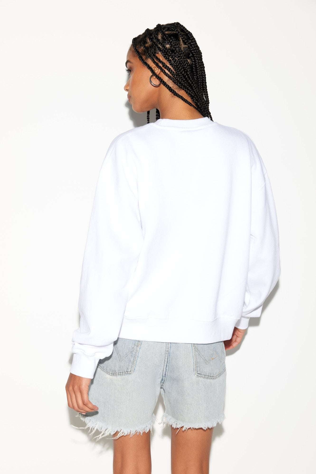 Shop Spiritual Gangster Spiritual Gangster SG Palm LA Brea Crew Sweatshirt for women – premium loungewear and festival fashion at Spoiled Brat