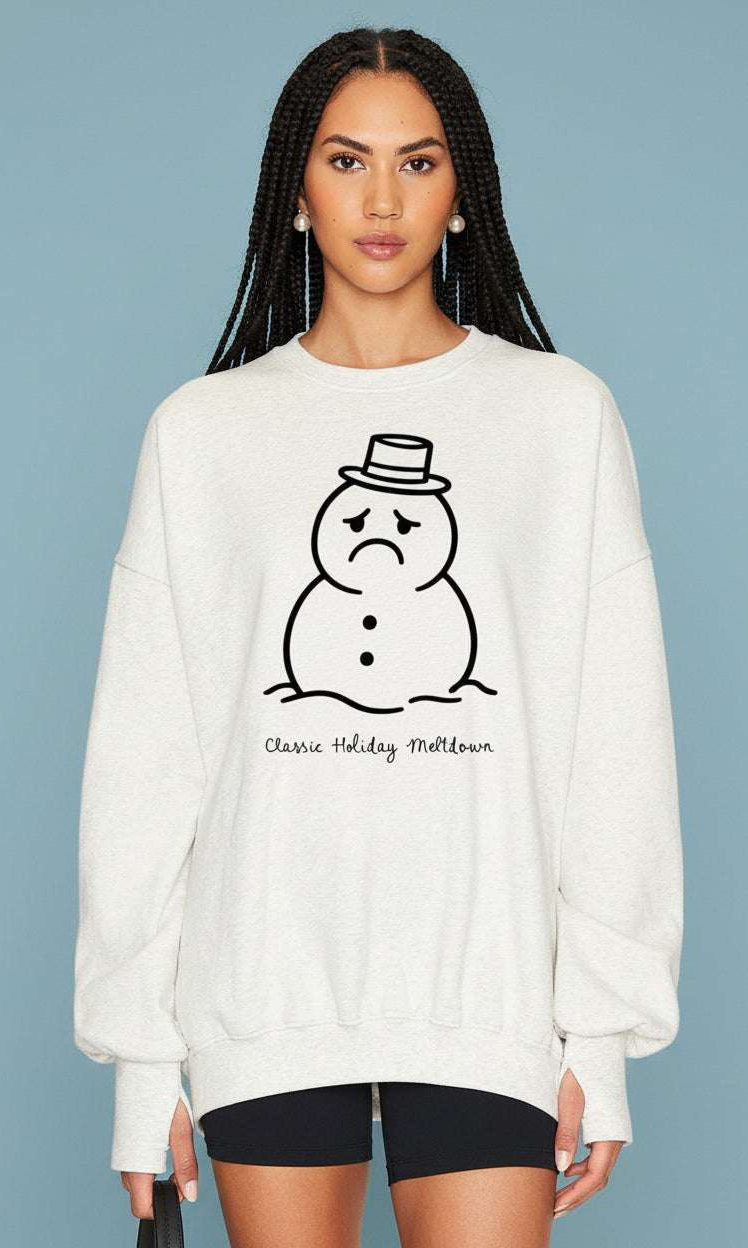 Shop The Laundry Room The Laundry Room Classic Holiday Meltdown Jumper Jumper for women – premium loungewear and festival fashion at Spoiled Brat