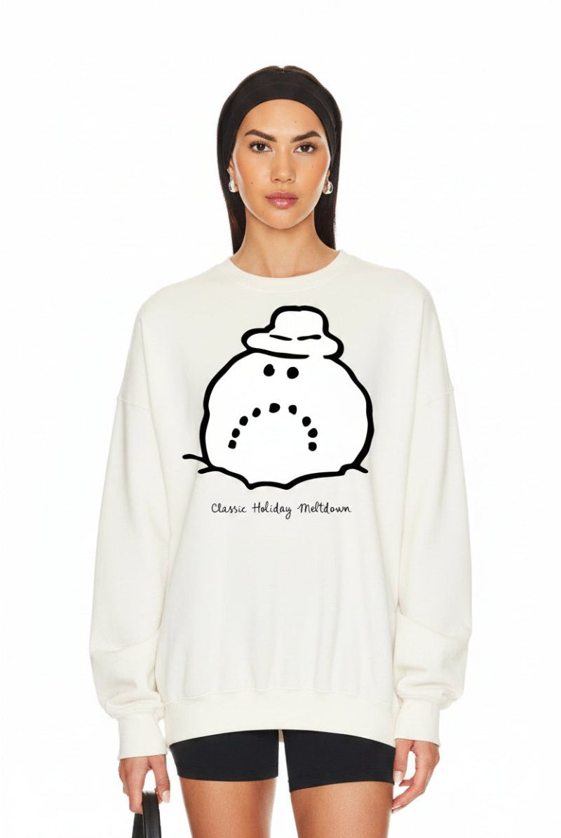 Shop The Laundry Room The Laundry Room Classic Holiday Meltdown Jumper Jumper for women – premium loungewear and festival fashion at Spoiled Brat