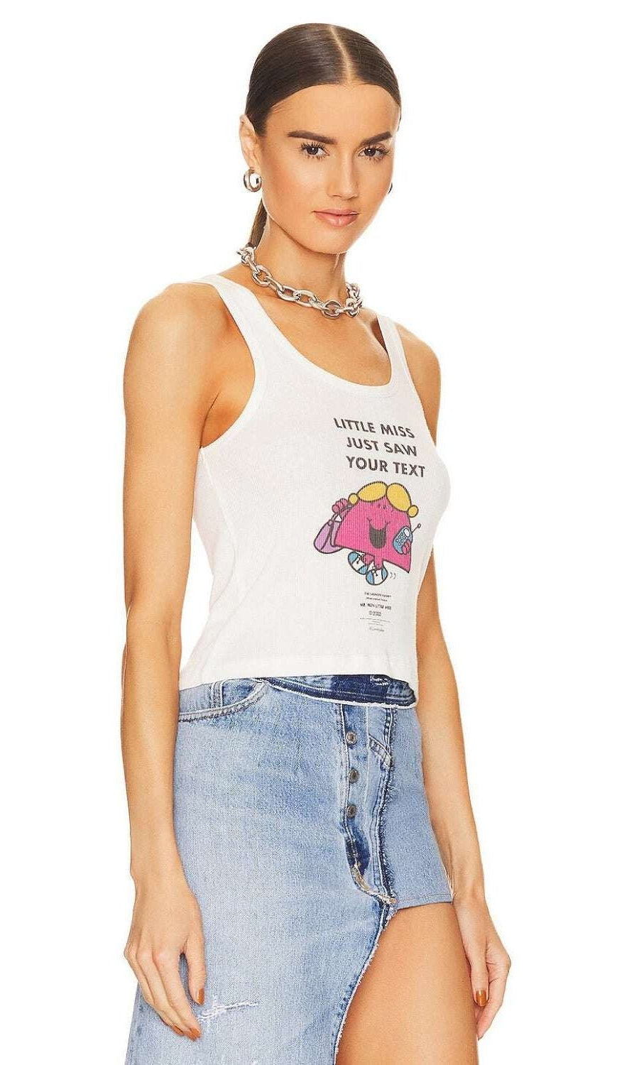 The Laundry Room Little Miss Just Saw Your Text Tank Top by The Laundry Room – Tank Top – S | Spoiled Brat UK