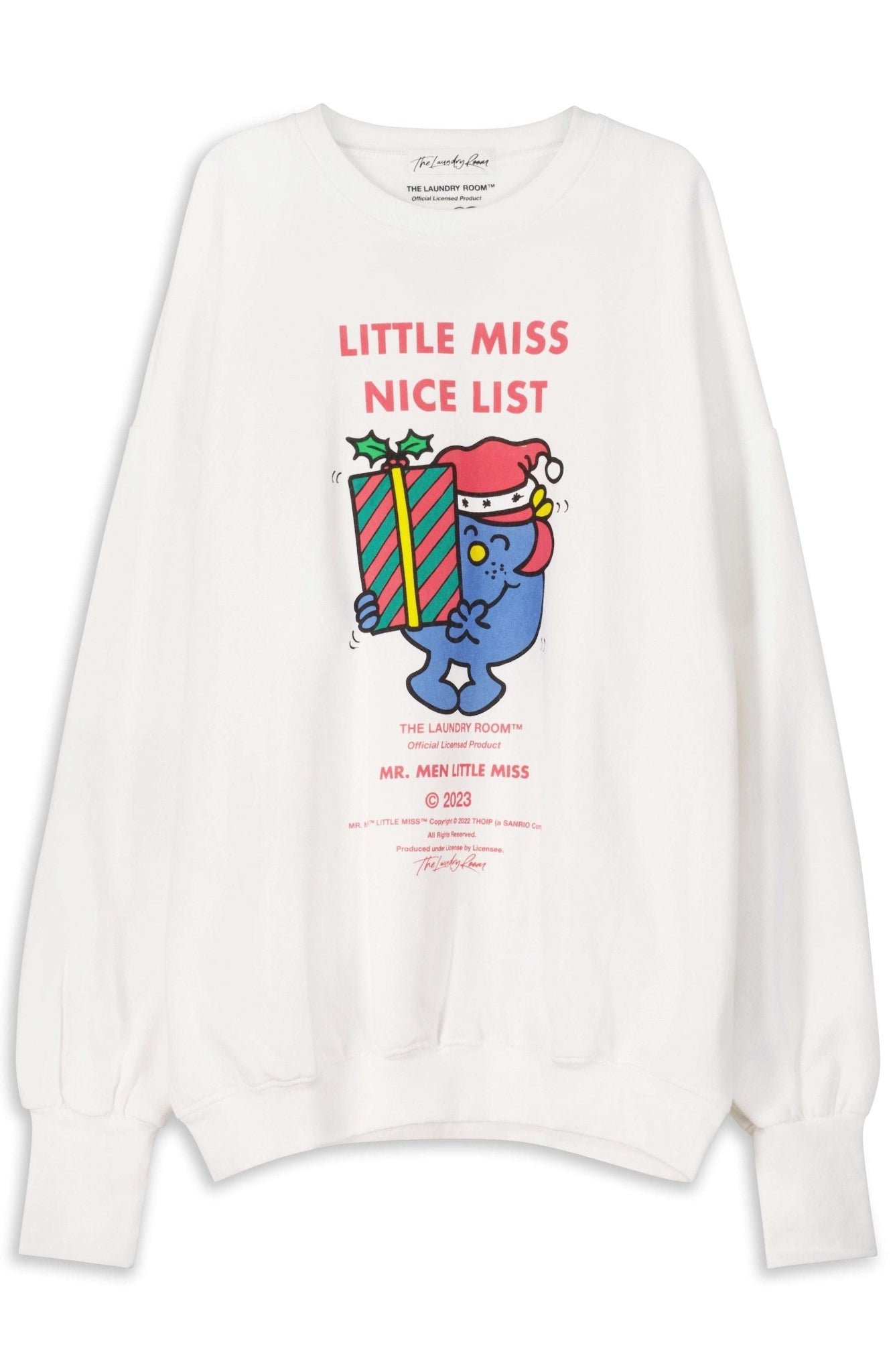 Shop The Laundry Room The Laundry Room Little Miss Nice List Christmas Jumper Jumper for women – premium loungewear and festival fashion at Spoiled Brat