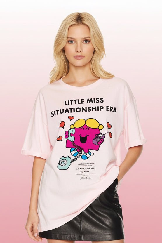The Laundry Room Little Miss Situationship Era Oversized Tee - Spoiled Brat