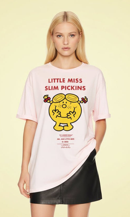 The Laundry Room Little Miss Slim Pickins Oversized Tee by The Laundry Room – T-Shirt – S | Spoiled Brat UK