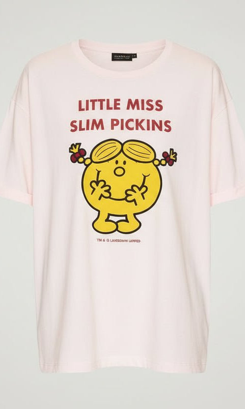 The Laundry Room Little Miss Slim Pickins Oversized Tee by The Laundry Room – T-Shirt – S | Spoiled Brat UK