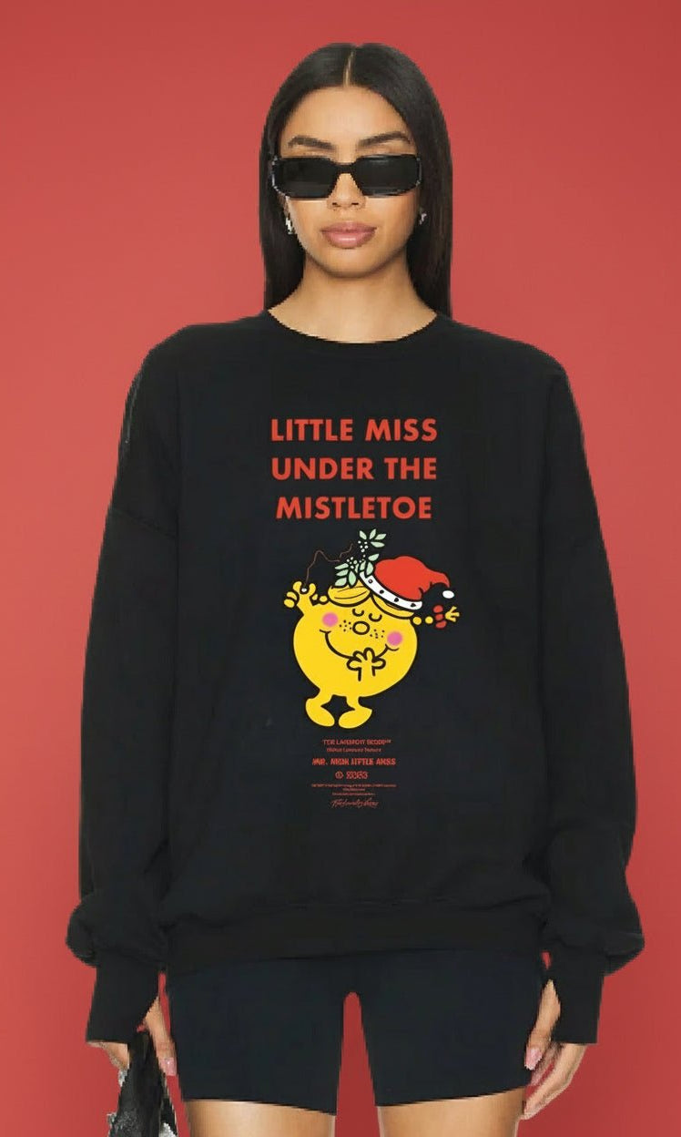 The Laundry Room Little Miss Under The Mistletoe Christmas Jumper by The Laundry Room – Jumper – S | Spoiled Brat UK