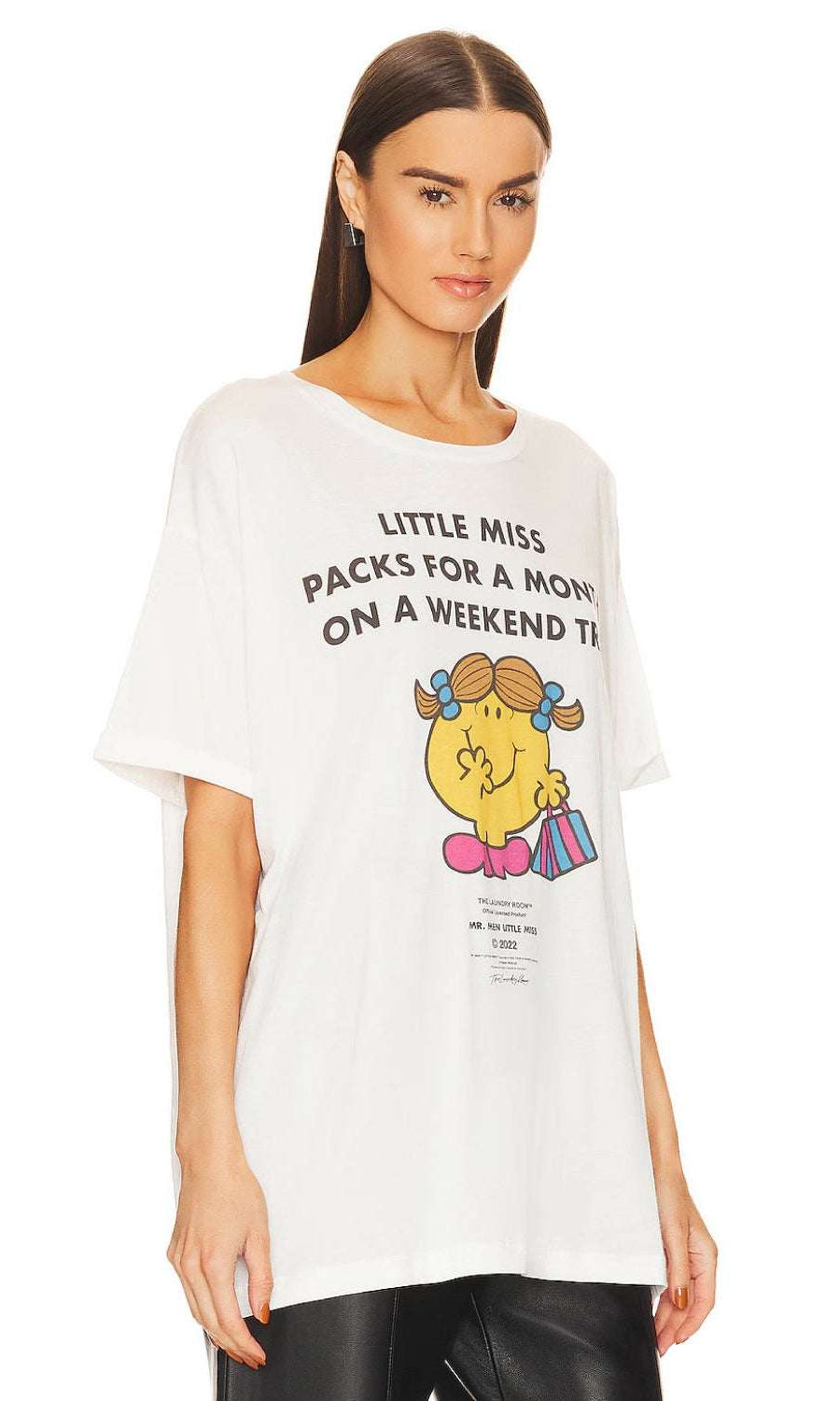 The Laundry Room Little Miss Weekend Trip Oversized Tee by The Laundry Room – T-Shirt – S | Spoiled Brat UK