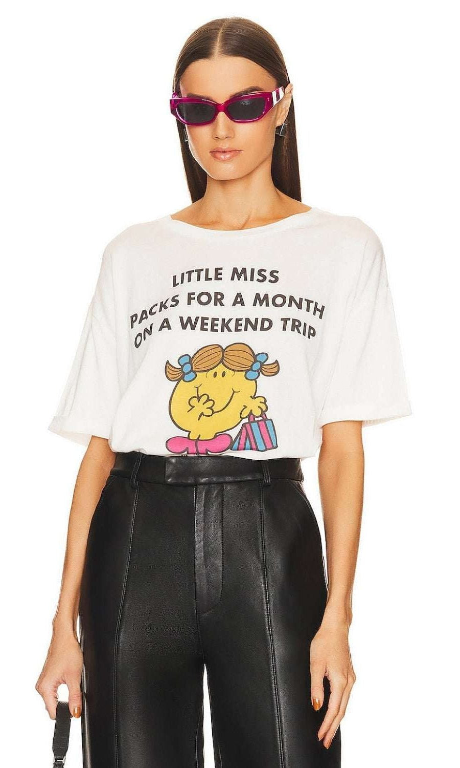 The Laundry Room Little Miss Weekend Trip Oversized Tee by The Laundry Room – T-Shirt – S | Spoiled Brat UK