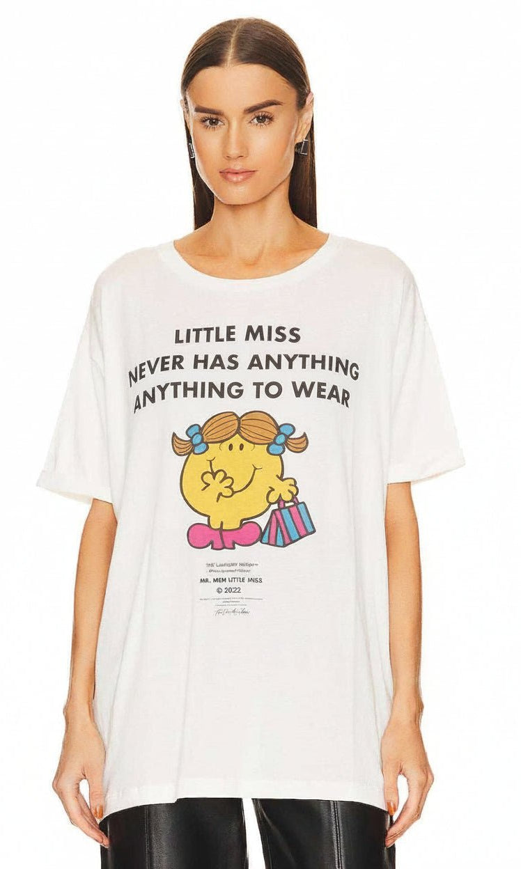 The Laundry Room Little Miss Weekend Trip Oversized Tee by The Laundry Room – T-Shirt – S | Spoiled Brat UK