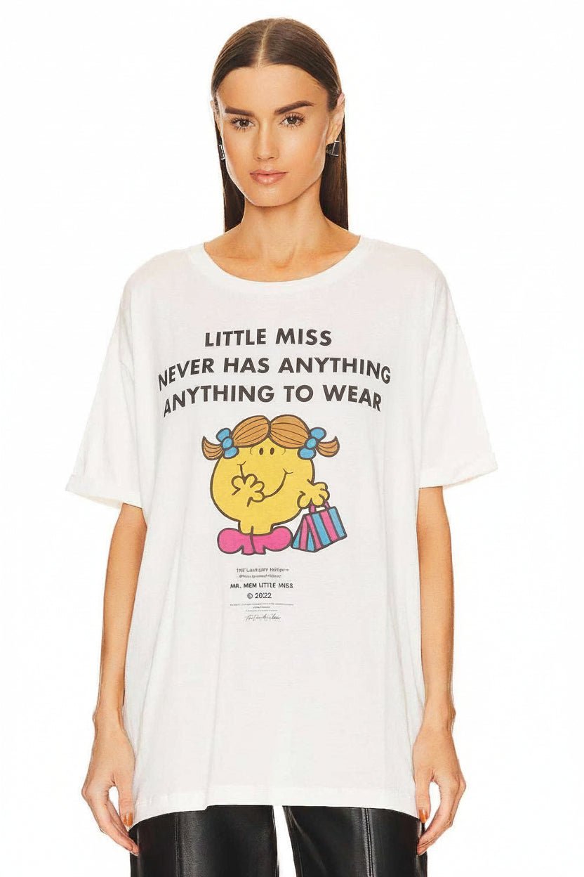 The Laundry Room Little Miss Weekend Trip Oversized Tee - Spoiled Brat