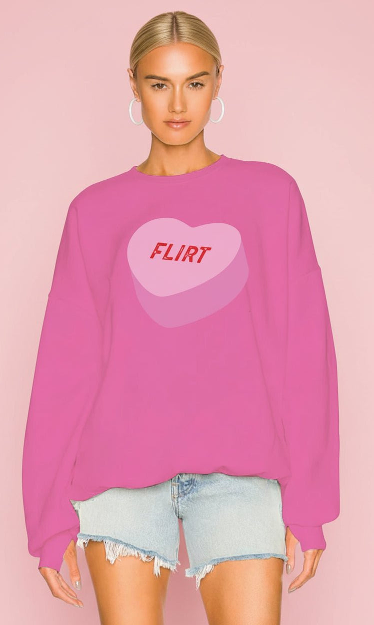 The Laundry Room Sweethearts Flirt Sweater by The Laundry Room – Jumper – S | Spoiled Brat UK