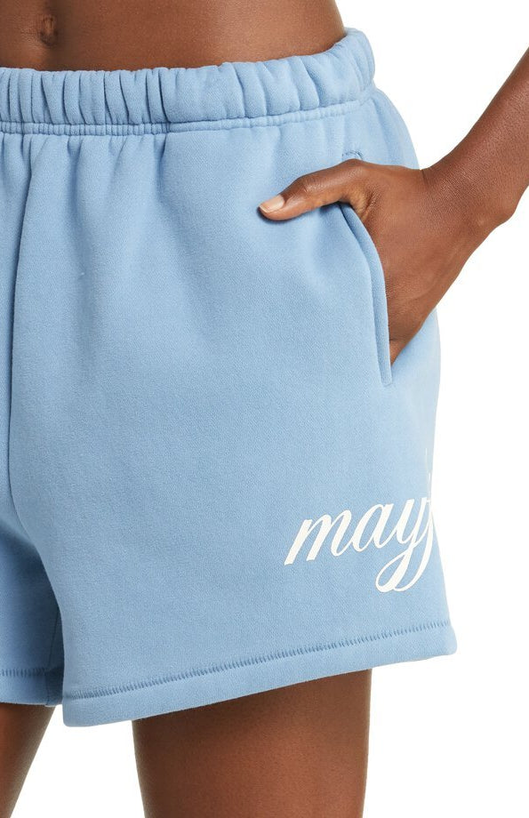 Shop The Mayfair Group Mayfair Burnout Is Real Sweatshorts Shorts for women – premium loungewear and festival fashion at Spoiled Brat