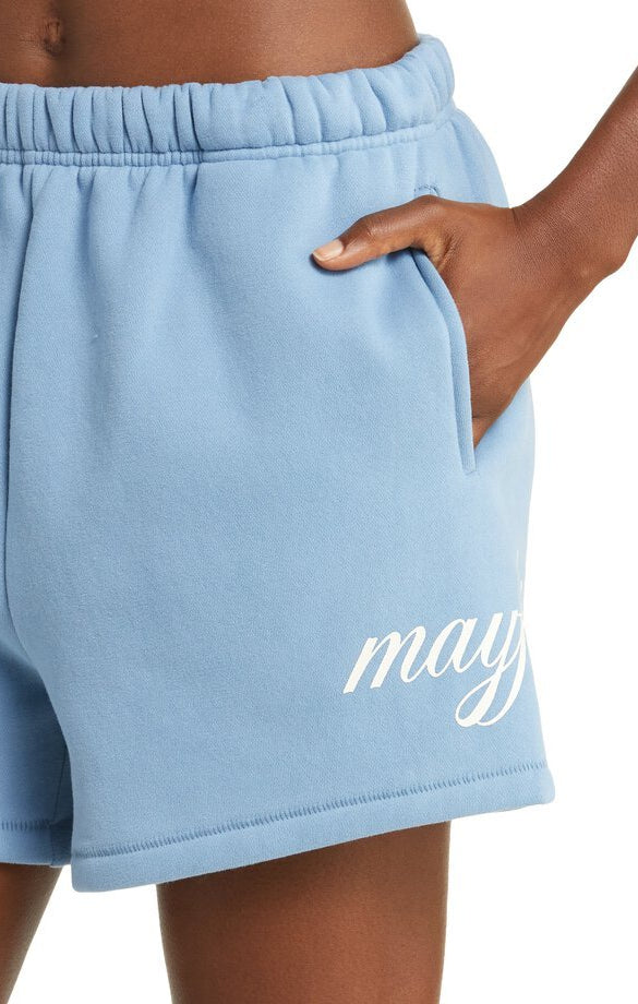 Shop The Mayfair Group Mayfair Burnout Is Real Sweatshorts Shorts for women – premium loungewear and festival fashion at Spoiled Brat