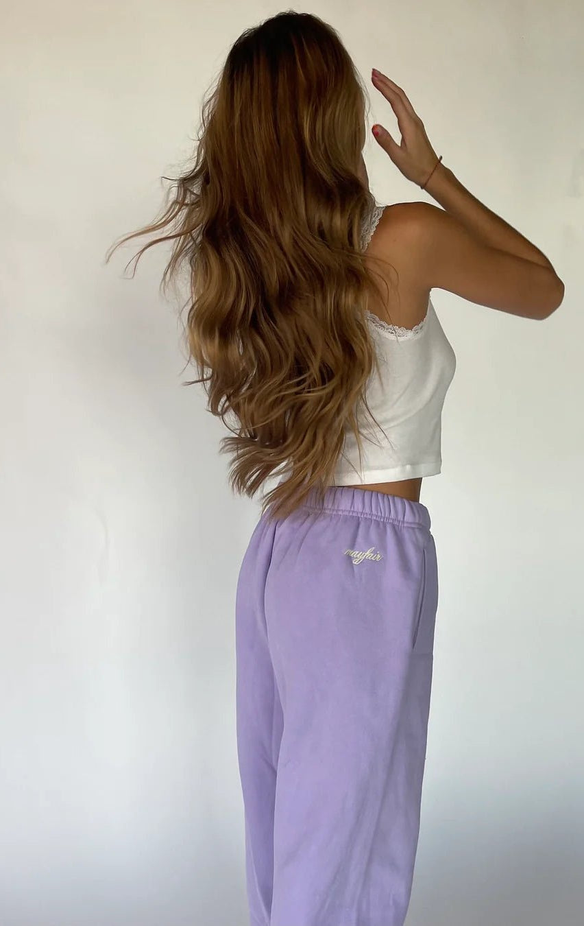 Shop The Mayfair Group Mayfair Choose Kindness Sweatpants as seen on Catherine Tyldesley Sweatpants for women – premium loungewear and festival fashion at Spoiled Brat