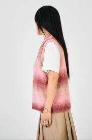 Shop The Ragged Priest The Ragged Priest Club Spacedye Knit Vest Top Jumper for women – premium loungewear and festival fashion at Spoiled Brat