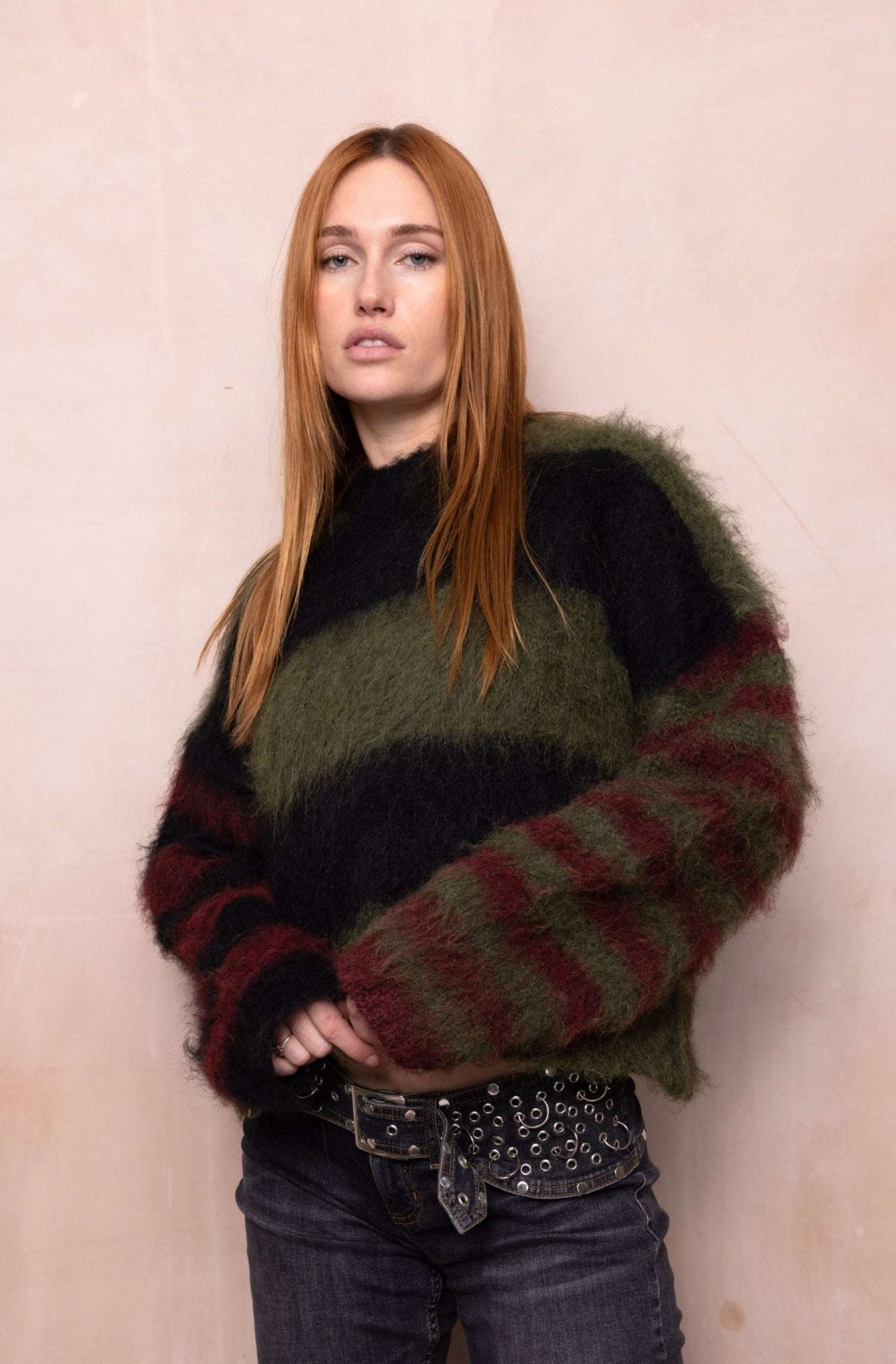 Shop The Ragged Priest The Ragged Priest Humbug Knit Jumper Jumper for women – premium loungewear and festival fashion at Spoiled Brat