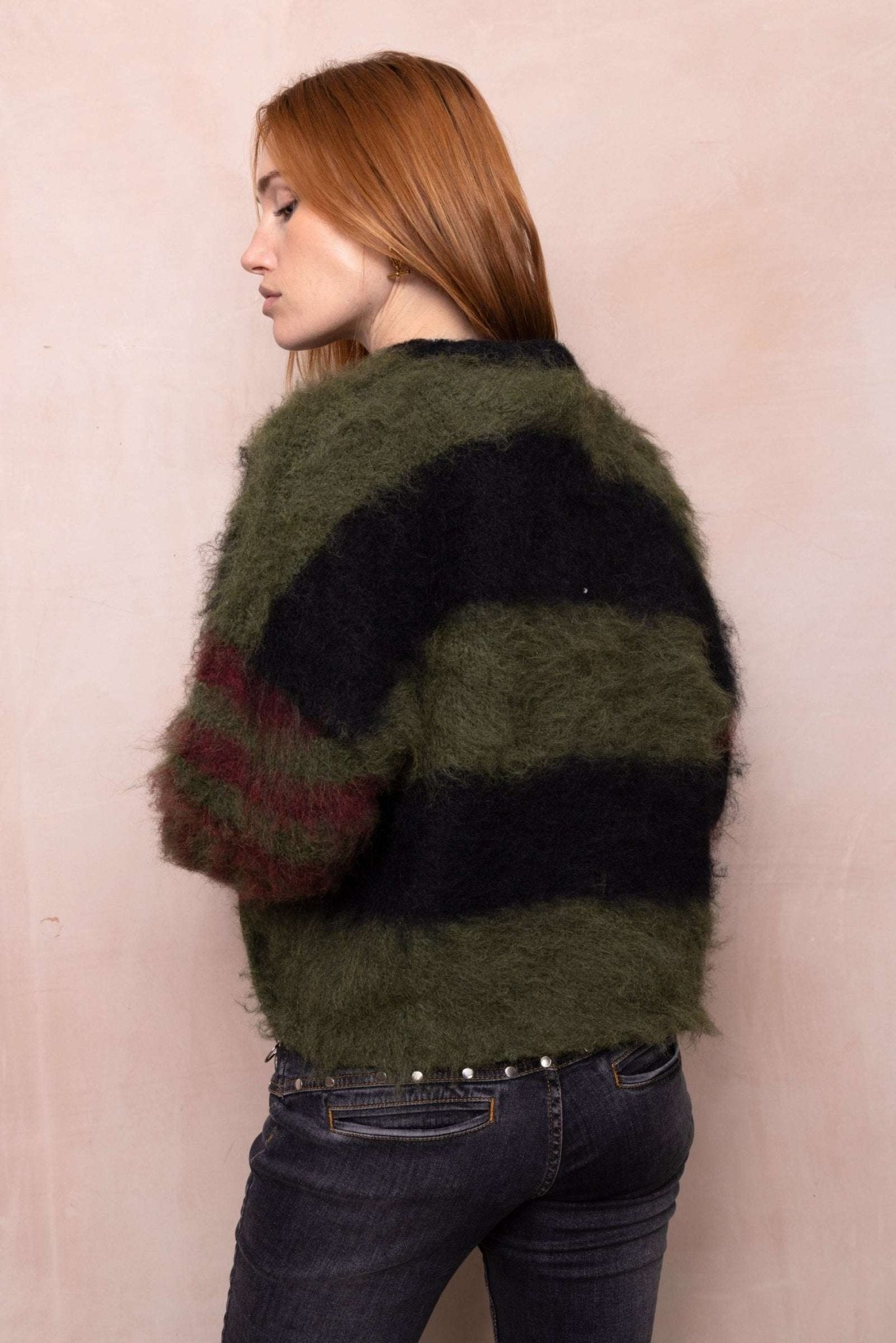 The Ragged Priest Humbug Knit Jumper by The Ragged Priest – Jumper – Green | Spoiled Brat UK