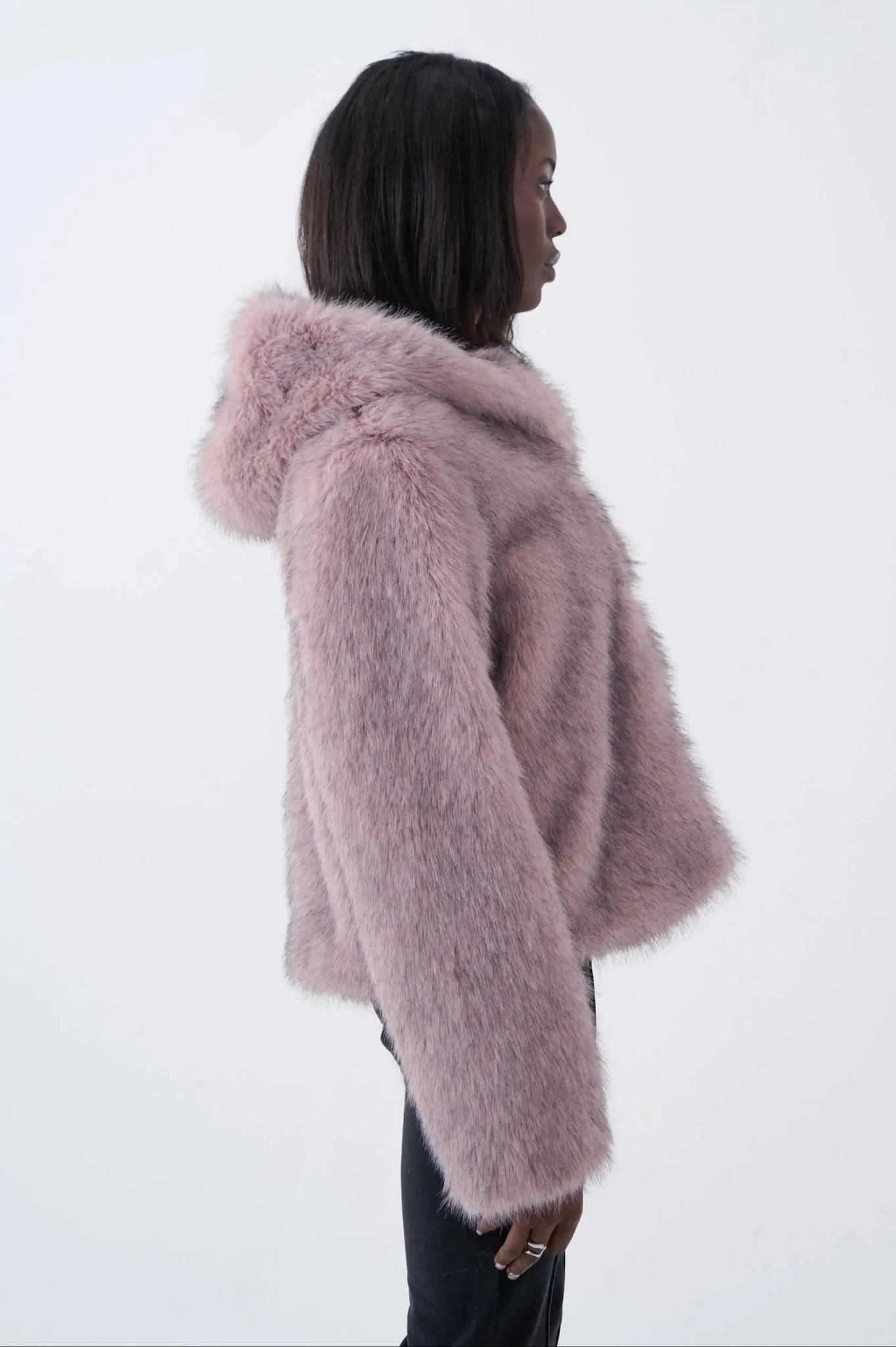 Shop The Ragged Priest The Ragged Priest Julia Pink Faux Fur Coat Jacket for women – premium loungewear and festival fashion at Spoiled Brat