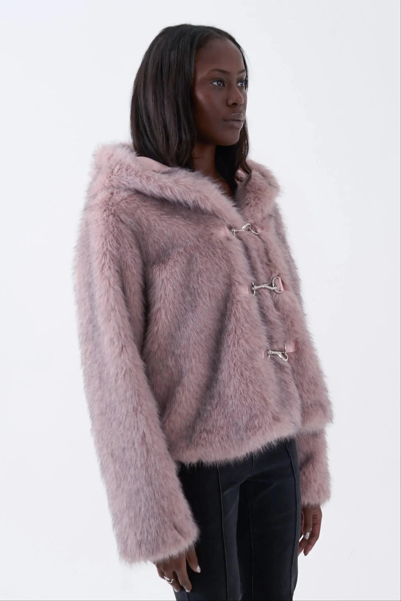The Ragged Priest Julia Pink Faux Fur Coat by The Ragged Priest – Jacket – S | Spoiled Brat UK