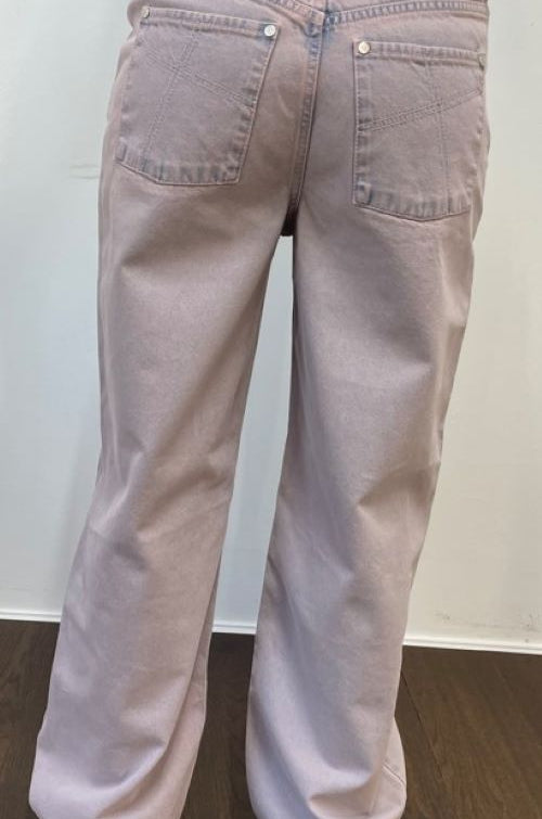 Shop The Ragged Priest The Ragged Priest Pink Wash Distressed Release Jeans Boyfriend Jeans for women – premium loungewear and festival fashion at Spoiled Brat
