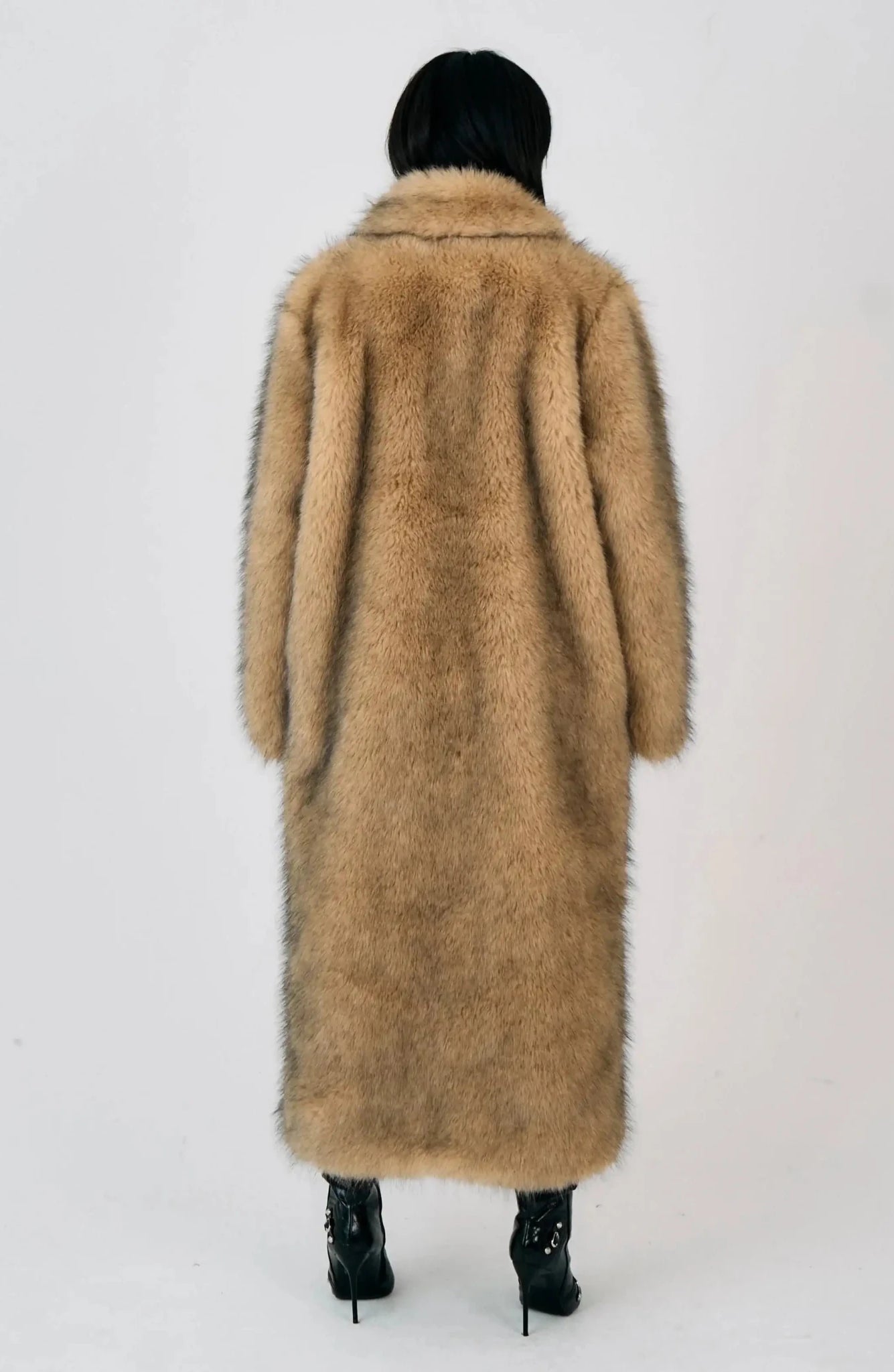 Shop The Ragged Priest The Ragged Priest Tara Maxi Faux Fur Coat Jacket for women – premium loungewear and festival fashion at Spoiled Brat