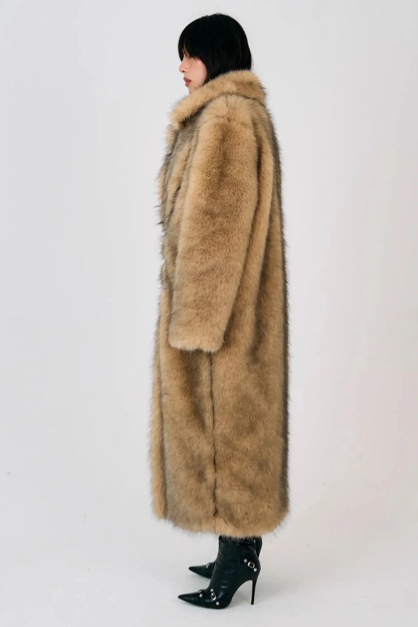 Shop The Ragged Priest The Ragged Priest Tara Maxi Faux Fur Coat Jacket for women – premium loungewear and festival fashion at Spoiled Brat