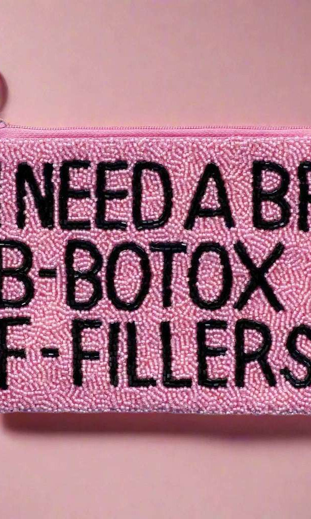 Shop Tiana New York Tiana Designs Hand Beaded I Need a BF Coin Purse Purse for women – premium loungewear and festival fashion at Spoiled Brat