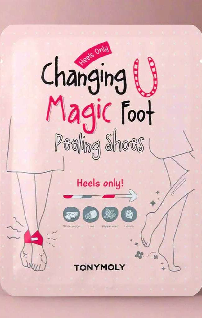Tony Moly Changing U Magic Heel Peeling Shoes Beauty Product by Tony Moly as seen on celebrities