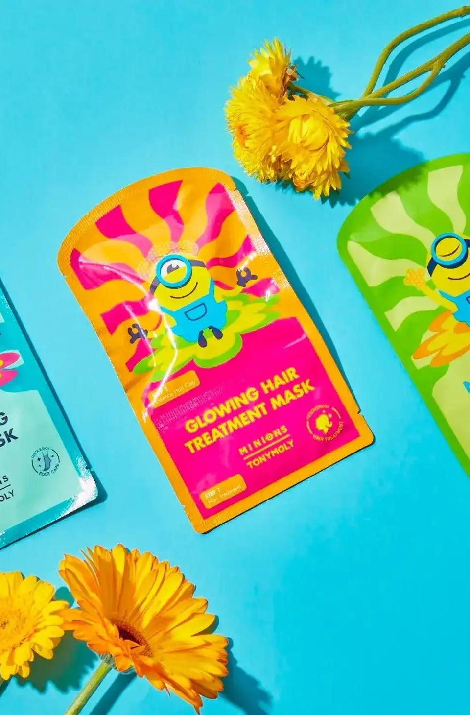 Tony Moly x Minions Glowing Hair Treatment Mask Beauty Product by Tony Moly as seen on celebrities