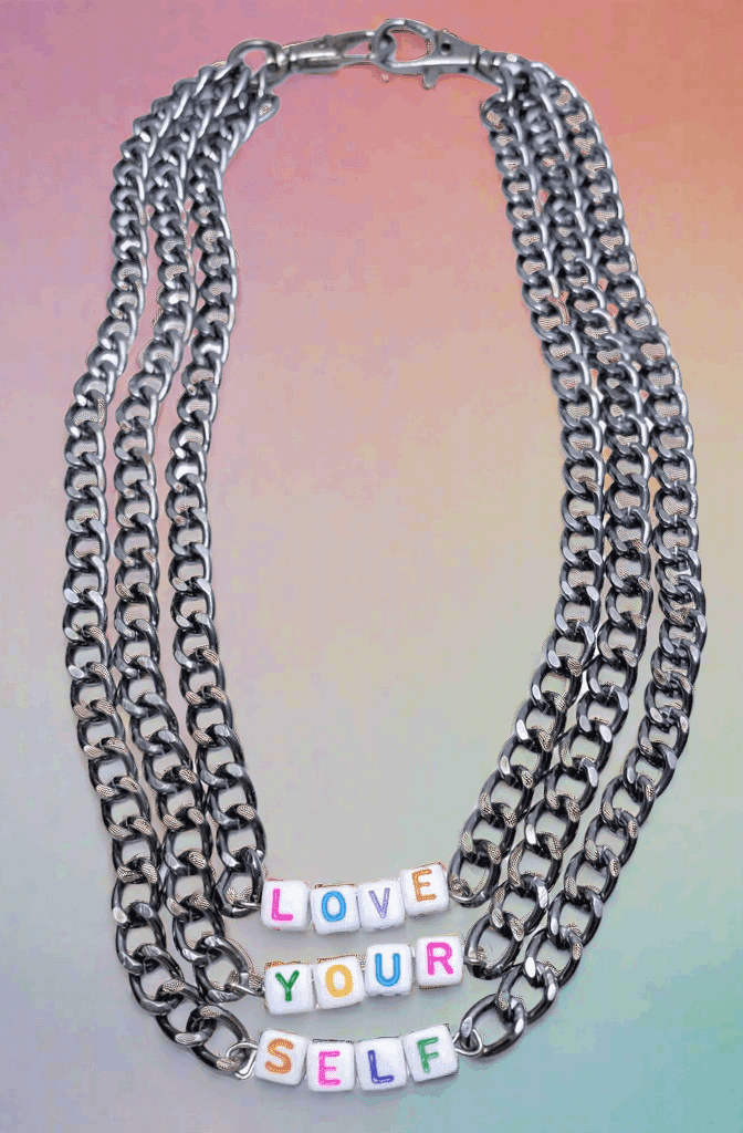 Shop Trixy Starr Trixy Starr Love Your Self Necklace Necklace for women – premium loungewear and festival fashion at Spoiled Brat