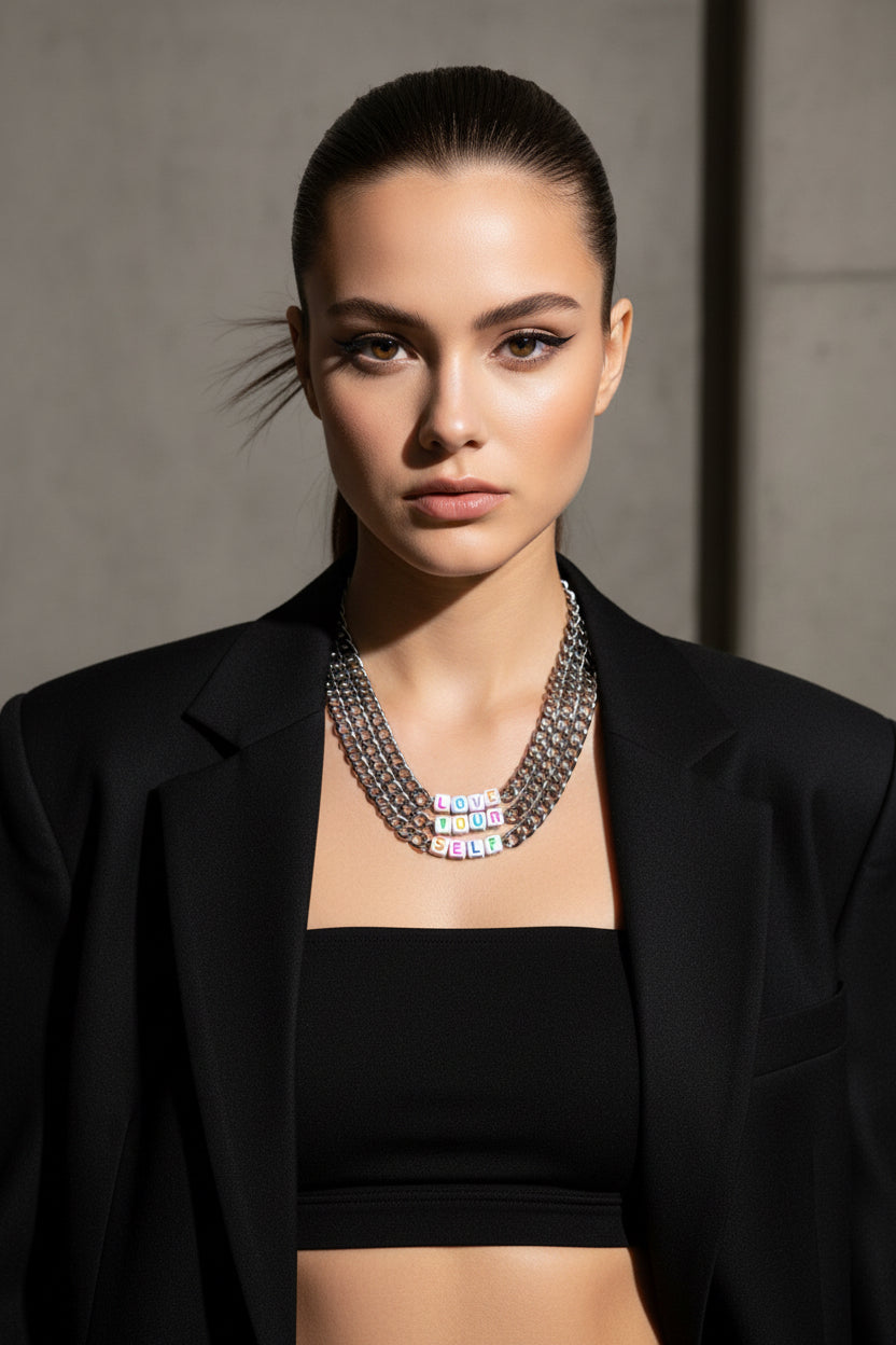 Shop Trixy Starr Trixy Starr Love Your Self Necklace Necklace for women – premium loungewear and festival fashion at Spoiled Brat
