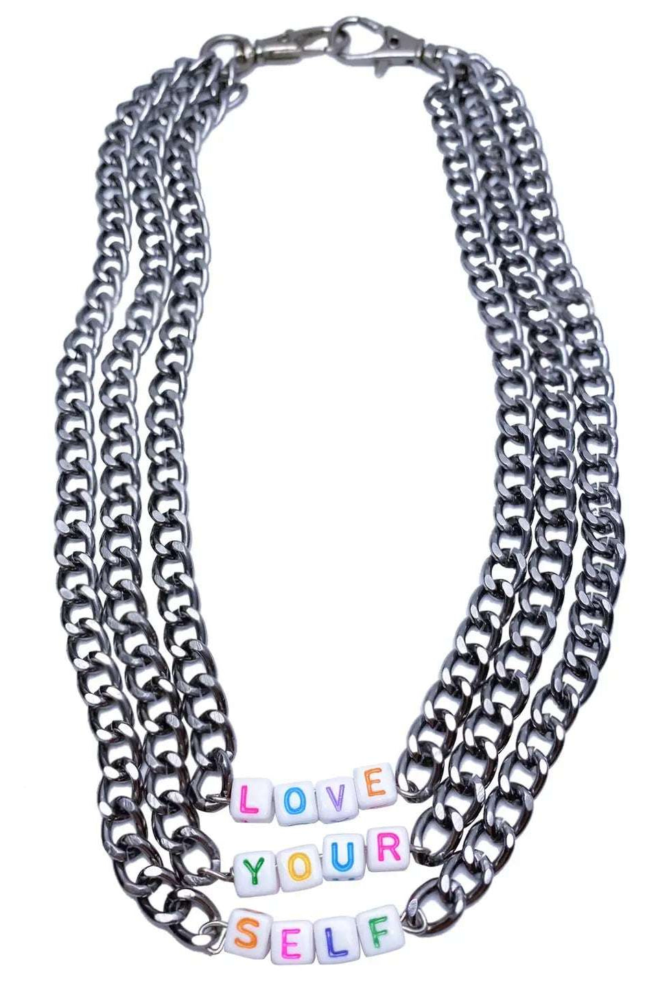 Trixy Starr Love Your Self Necklace Necklace by Trixy Starr as seen on celebrities