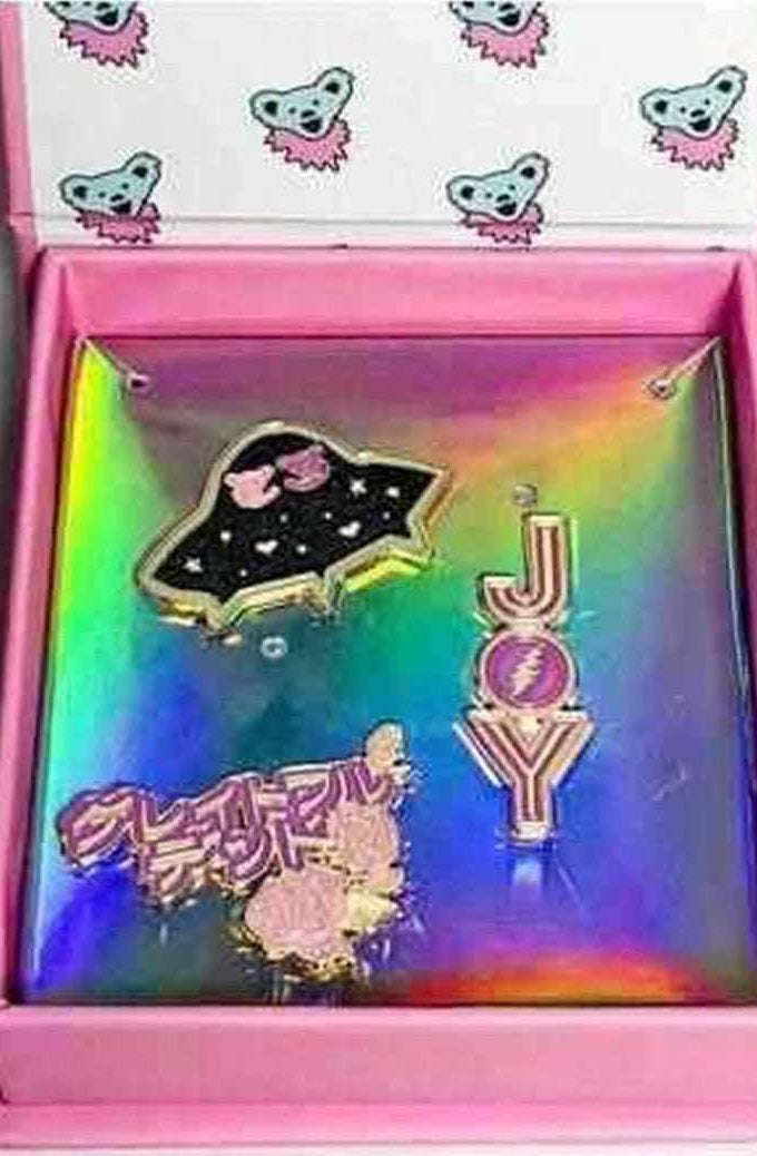 Trixy Starr x Grateful Dead Pin Set Pin by Trixy Starr as seen on celebrities