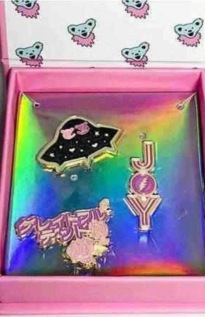 Trixy Starr x Grateful Dead Pin Set Pin by Trixy Starr as seen on celebrities