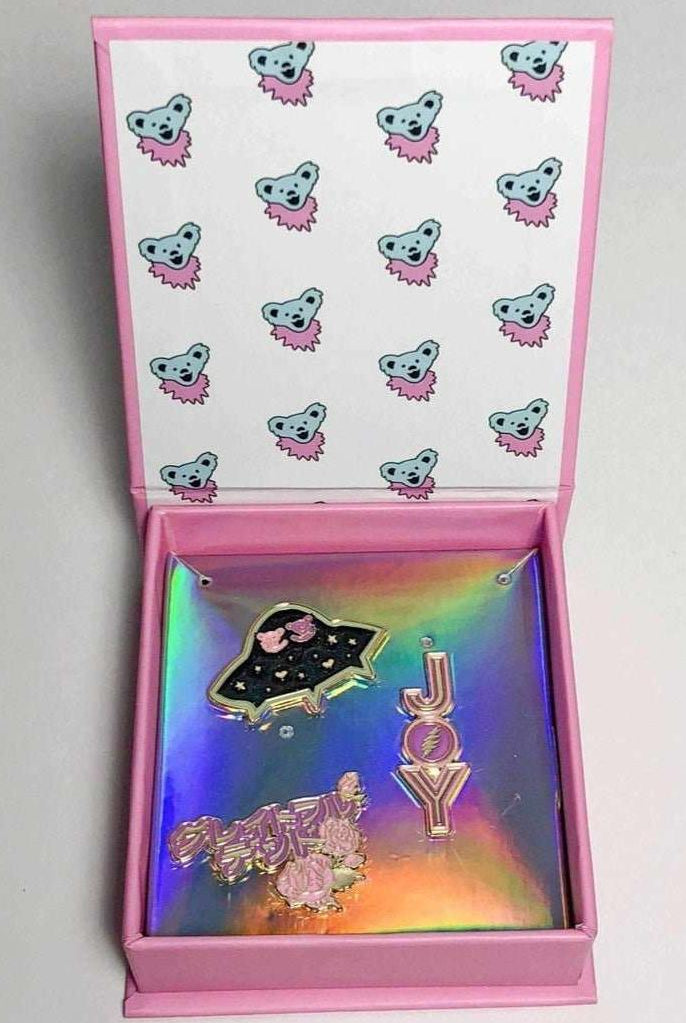 Shop Trixy Starr Trixy Starr x Grateful Dead Pin Set Pin for women – premium loungewear and festival fashion at Spoiled Brat