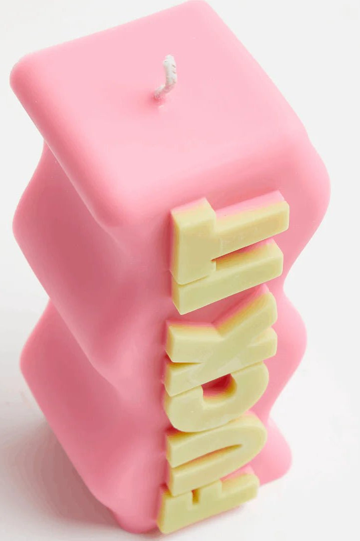 Wavey Casa Fuck It Candle by Wavey Casa – Candles – Pink | Spoiled Brat UK