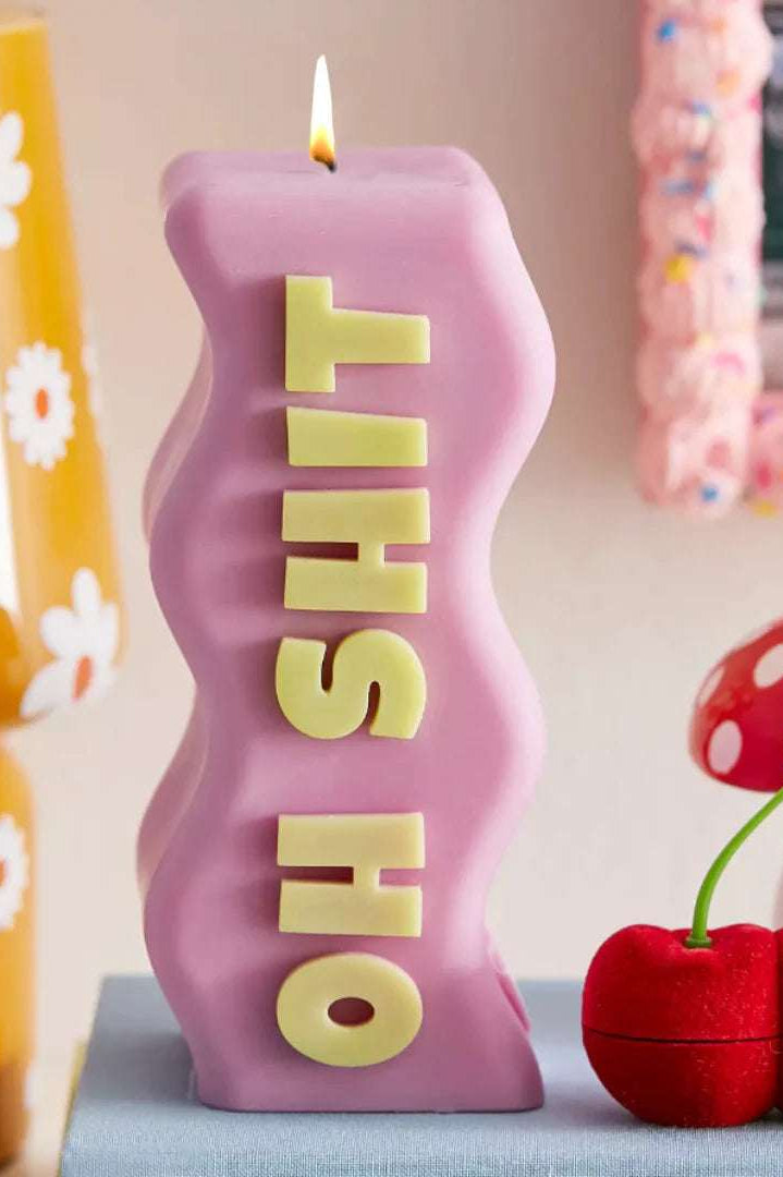 Wavey Casa Oh Shirt Purple Candle by Wavey Casa – Candles – Purple | Spoiled Brat UK