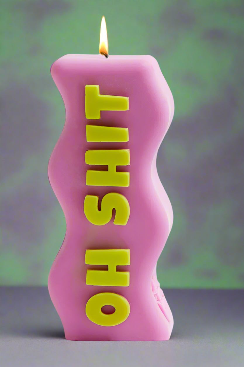 Shop Wavey Casa Wavey Casa Oh Shirt Purple Candle Candles for women – premium loungewear and festival fashion at Spoiled Brat