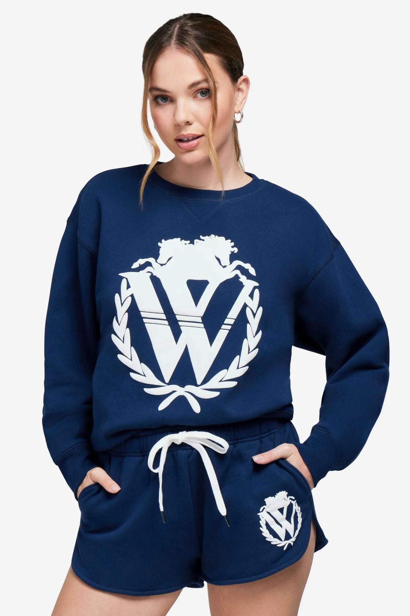 Wildfox 90s Crest Cody Sweatshirt Jumper by Wildfox as seen on celebrities